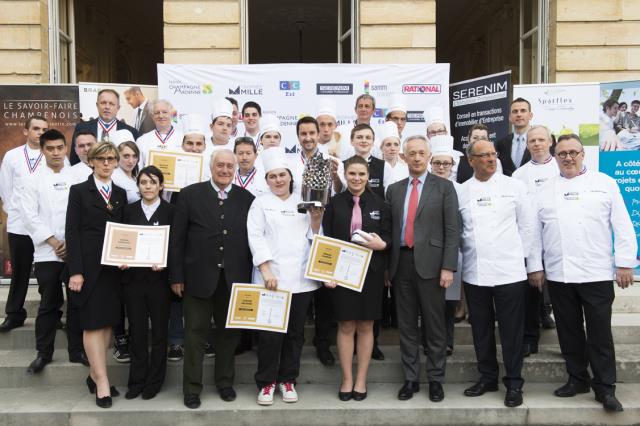 Bravo aux lauréats. Rendez-vous en novembre prochain à Reims pour l'épreuve internationale (avec 5 établissements étrangers invités) puis la grande finale aux Crayères.