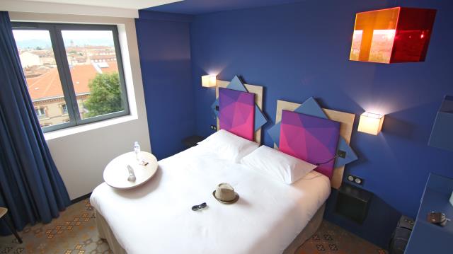 Ibis Styles Albi, une des chambres de l'Hôtel