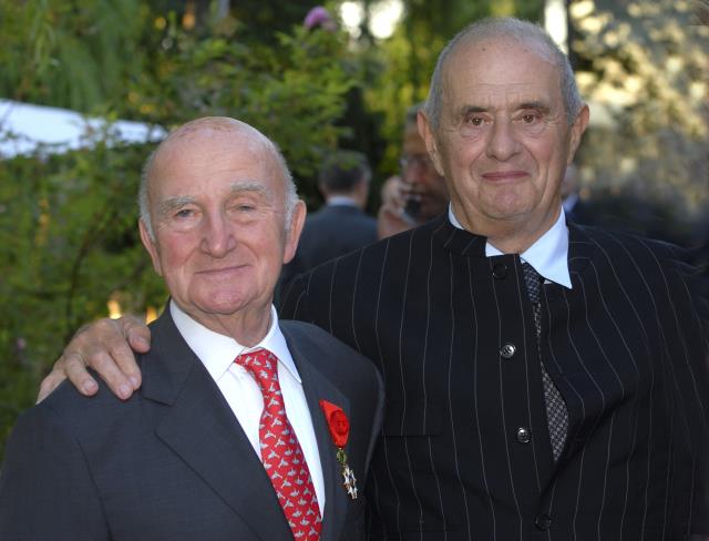 Jean-Pierre Haeberlin et Paul Bocuse.