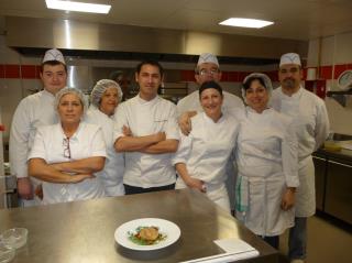 Philippe Bouchet et sa brigade niçoise.