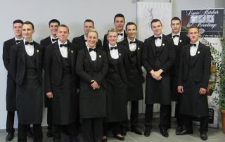 Les douze sommeliers de la promotion Saint-Joseph 2013-2015 le 12 mai dernier. La formation est...