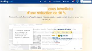 L'établissement Genius friendly est indiqué par une icône 'Ge'