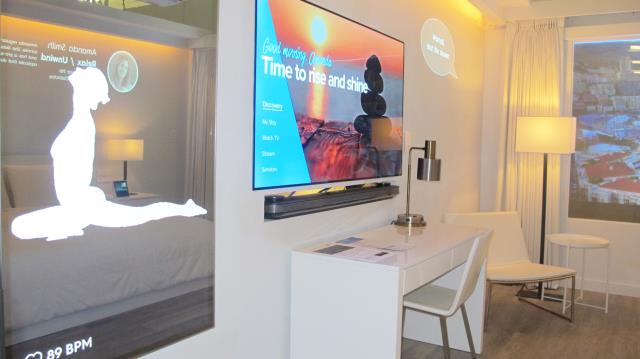 Chez Marriott, la chambre du futur mise sur l'ultra-connexion.