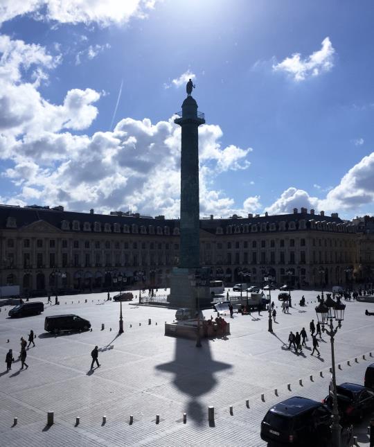 Place Vendôme, Paris.