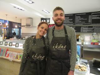 Alexis Brignone et Marie-Charlotte Coeur font le pari du tout chocolat