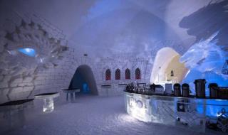 Un restaurant en glace sur le thème Game of Thrones.