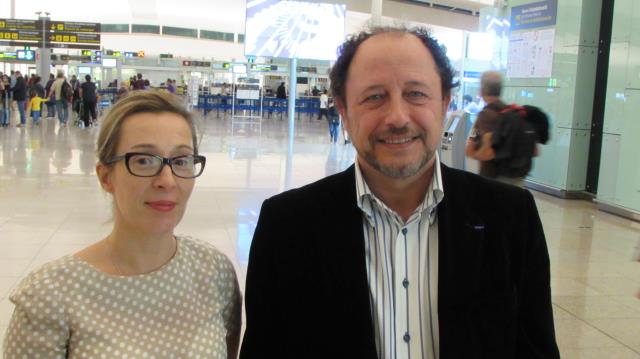 Le président Philippe François et la Déléguée Générale Hélène Verdet. Le prochain congrès annuel de l'Amforht est prévu en décembre 2016 à Puebla (Mexique)