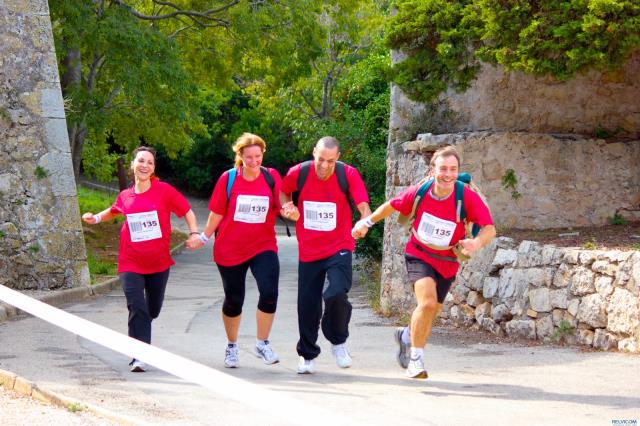 Dernière épreuve avant la ligne d'arrivée du Raid : la course à pied.