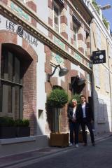 Guillaume et Isabelle Divay ont redonné une nouvelle image dynamique à l'ancien hôtel-restaurant...