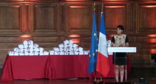 Ouverture en #Sorbonne de la cérémonie de remise des prix du Concours Géneral par Najat...