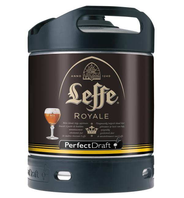Leffe Royale existe en format Perfect Draft.