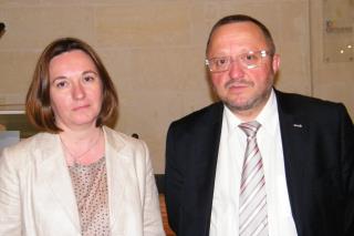 Anne-Marie Barat, vice-présidente et Gilles Augereau, président de Touraine Hôtels