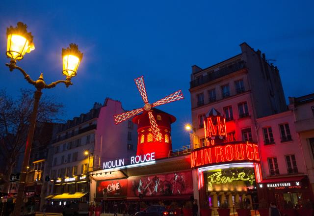 La façade du Moulin Rouge