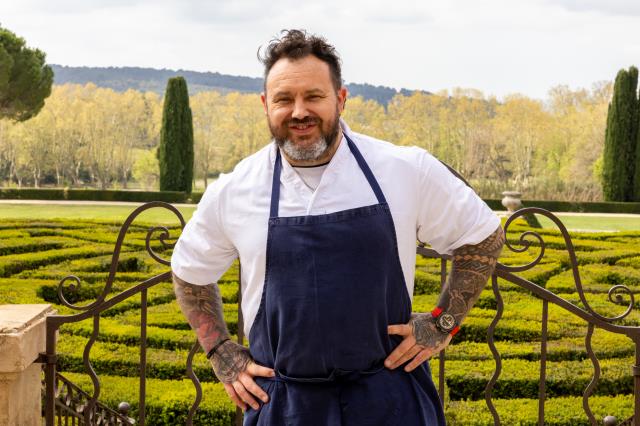 Au Château de la Gaude, le chef Matthieu Dupuis-Baumal prône l'esprit d'équipe