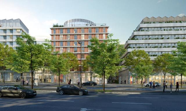 Le futur hôtel Eklo de la porte de Saint-Ouen ouvrira à l'horizon 2027. 