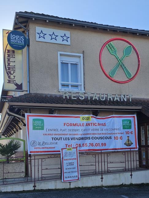 L’hôtel-restaurant Le Bellevue a évité la liquidation judiciaire grâce à son menu anti-crise.