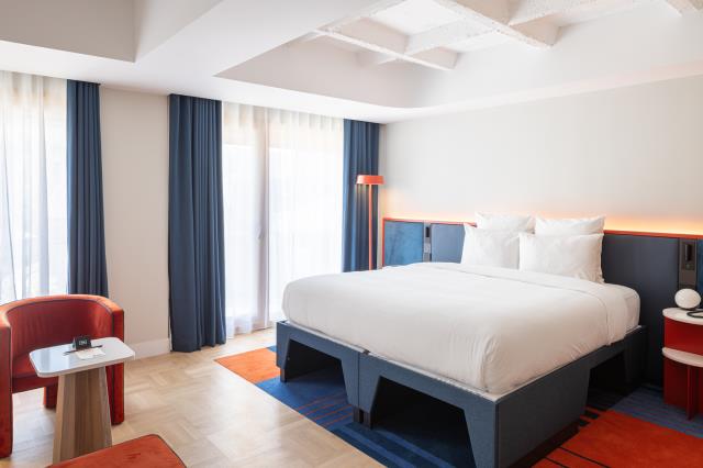 Le Tribe Paris Pantin compte 131 chambres confortables et fonctionnelles.