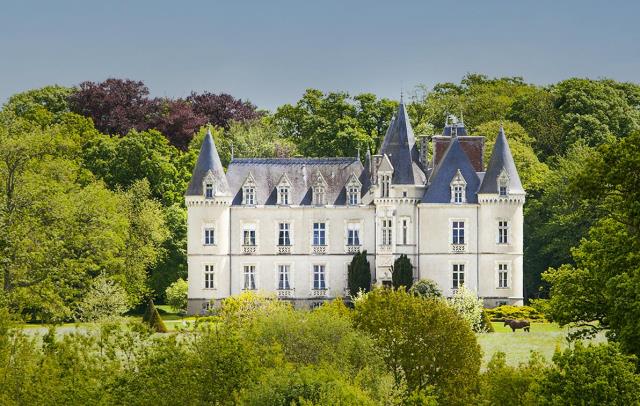 Le Château des Tesnières, près de Rennes. 