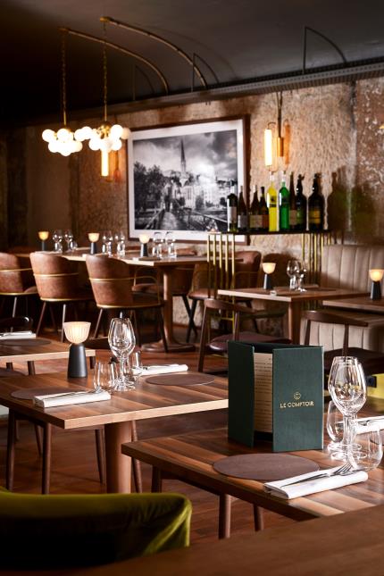 Le Comptoir, la table bistronomique de Cour des Loges