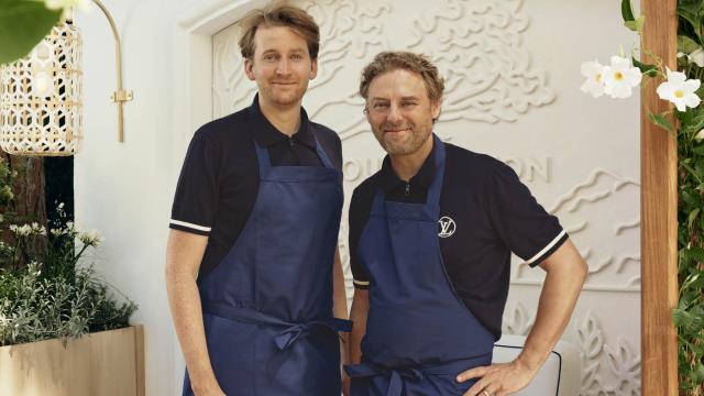 Les chefs Arnaud Donckele & Maxime Frédéric