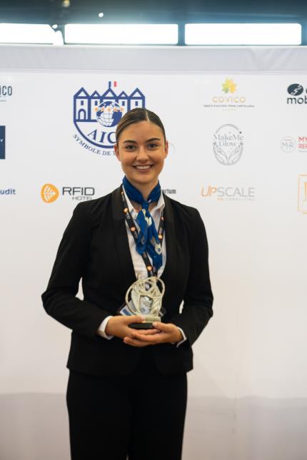 Adèle Menard, lauréate du 17e trophée David Campbell Junior 