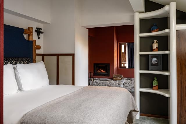 La suite Iseran, au dernier étage de l'Experimental Chalet Val d’Isère 