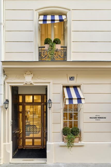 Hotel Maison Monceau, adresse intimiste de 24 chambres. 