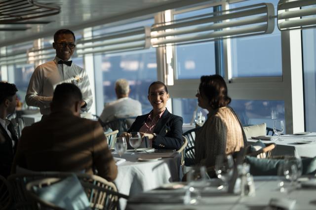 Sur certains bateaux, pas moins de 6 000 repas peuvent être servis chaque jour...