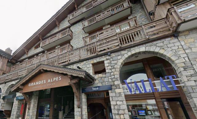 L'hôtel Les Grandes Alpes, à Courchevel 1850.