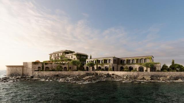 L'hôtel Zannier île de Bendor comptera 93 chambres et huit adresses de restauration.