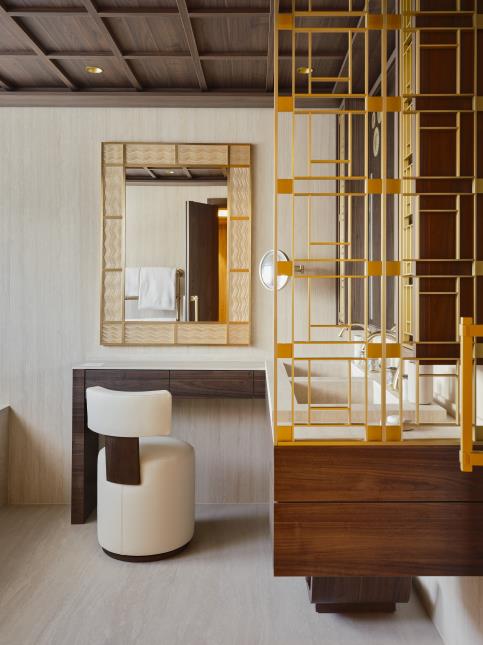 Une suite du Maya Hotel Courchevel 1850.