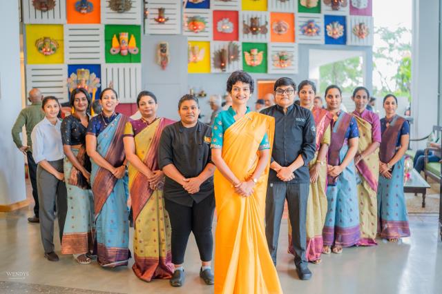 80 femmes occupent la totalité des poste de l'hôtel Amba Yaalu au Sri Lanka.	