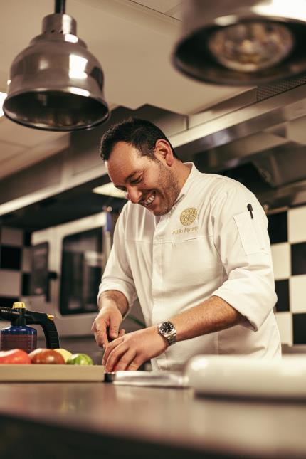 Le chef Attilio Marrazzo signe la carte du restaurant Attilio Briollay. 