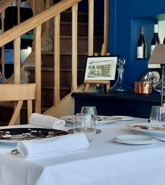 « Une nappe rassure et procure une sensation de bien-être au client », explique Christophe Cosme, chef du restaurant Au Rendez-vous des pêcheurs, à Blois.