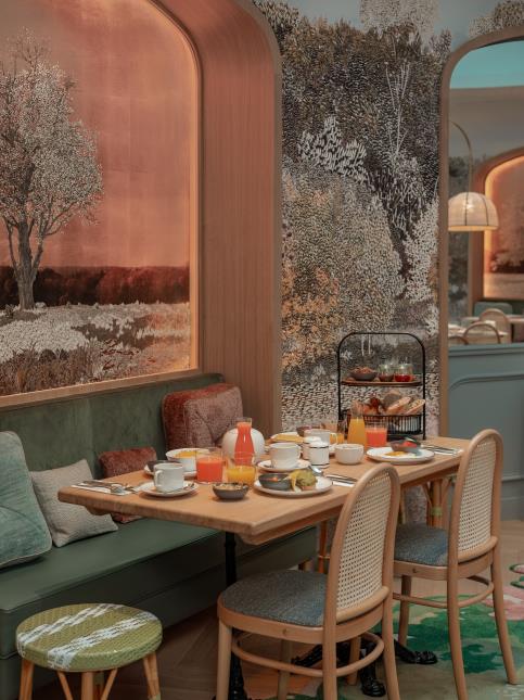 Le Serpentine, restaurant de l'hôtel Miss Fuller. 