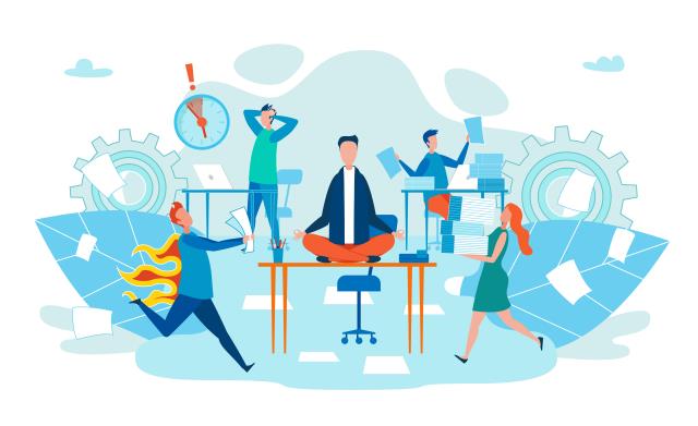 Quand la pression monte, il est essentiel de se recentrer, de hiérarchiser les priorités, de clarifier ce qui compte et déléguer intelligemment. 