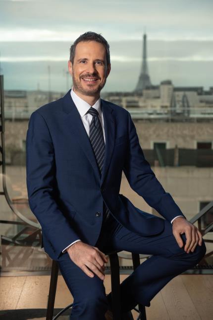 Jean-Yves Minet, directeur général des marques Milieu de gamme et Économiques du groupe Accor, au Novotel Vaugirard à Paris, le 20 décembre.