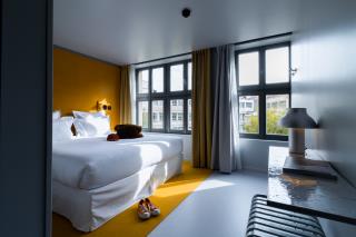 Chambre classique de l'hostel The People Lyon.