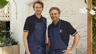Les chefs Arnaud Donckele & Maxime Frédéric