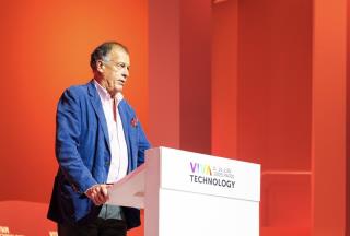 Henri Giscard d'Estaing en juin dernier, lors du salon Viva Technology