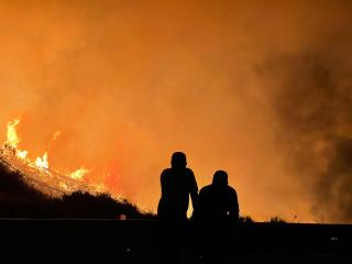 L'incendie du siècle ravage toujours le département de l'Aude où se trouve l'Auberge du Vieux Puits de Gilles Goujon