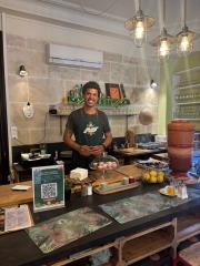 Le chef Jefte Alves souhaite faire découvrir la cuisine végétarienne du Brésil