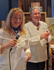 Virginie Basselot Michel Roth Congrès Euro Toques 2025 Rungis