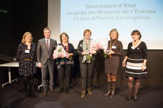 Remise du trophée Femmes du tourisme 2018.