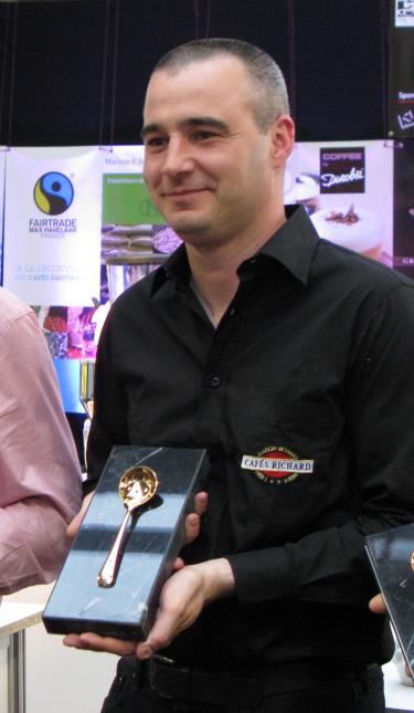Christophe Rubino garde le titre français de Cup Taster.
