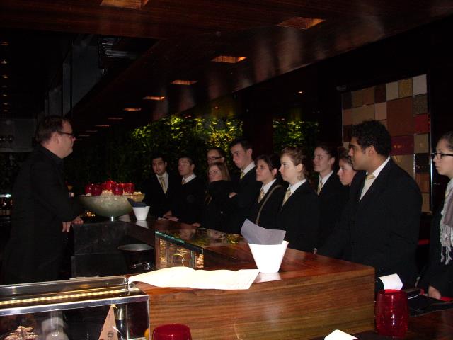 Benoit Massonneau de l'Atelier Robuchon.