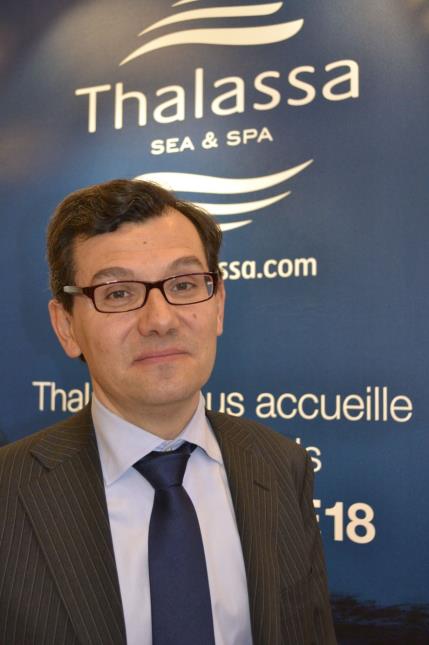 Vcent Moskovtchenko, directeur maketing et Distribution Thalassa Sea & Spas