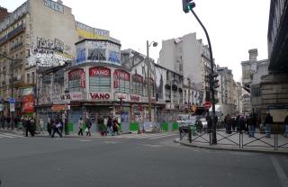 Le magasin Vano détruit par un incendie en juin 2011