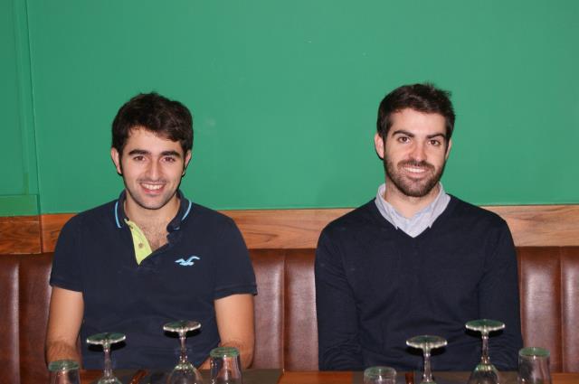 Nicolas Segura (à gauche) et Thibault Segarra : une complicité, une amitié, la passion du métier à 22 et 25 ans