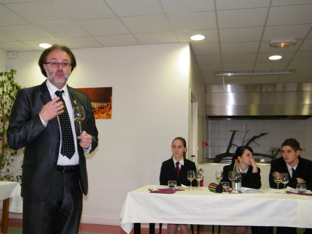 Philippe Faure Brac au CFA d'Orléans